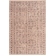 Enti Terrace 8211 Kahve Iskandinav Halı Yıkanabilir Kesme Yolluk Koridor Kaymaz Çocuk Odası