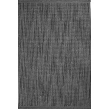 Enti Piana 1106 Antrasit Halı Kilim Kaymaz Taban Yıkanabilir Salon Mutfak Kesme Yolluk