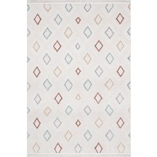 Luxess Dizayn 1101 Multi Kaymaz Taban Kesme Yolluk Mutfak Halısı Modern Salon Halısı