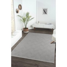 Enti Prag 9211 Gri Halı Yolluk Modern Salon Halısı Antre Hol