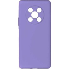 Huawei Nova Y90 Kılıf Hgea Biye Silikon-Lila