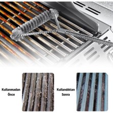 Büro Ev Ofis Piknik Keyfi Için Izgara Tel Temizlik Fırçası