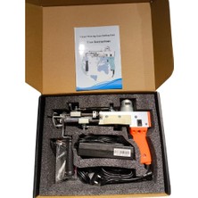 2 In 1 Turuncu Renk Tufting Makinesi (Cut Pile/kesik Uçlu & Loop Pile/bukle Uçlu Özellikli)
