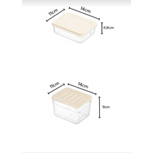 Mikrodalga ve difriz uyumlu saklama kabı buzdolabı düzenleyici buzluk organizer set buzluk kabı