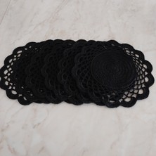 A.D Handmade El Örgüsü 6 Kişilik Polyester Makrome Supla
