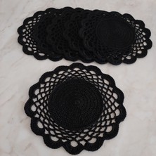 A.D Handmade El Örgüsü 6 Kişilik Polyester Makrome Supla