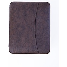 Cohiba Xl Koyu Kahverengi Dahili Çakmak Deri Puro Taşıma Çantası & Seyahat Humidoru