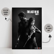Orendart The Last Of Us Part 1 Game Çerçevesiz Oyun Tasarım Poster Tablosu Ellie Joel Miller