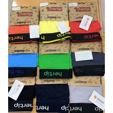 Hertip Sarı Modal Boxer Full Comfort Rahat Kesim 6'lı Paket