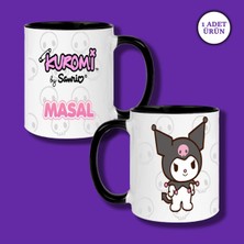 Kuromi Baskılı Çocuklara Özel Isimli Kupa Bardak
