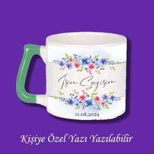 8 Mart Dünya Kadınlar Günü Tasarımlı Isimli Kupa Bardak