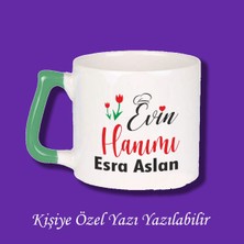 Evin Hanımı Baskılı Kişiye Özel Kupa Bardak