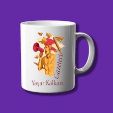 Kişiye Özel Meslek Kupası - Gazetecilere Özel Isimli Kupa Bardak