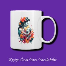 Anneler Günü Kişiye Özel Isim Baskılı Renkli Kupa Bardak Modelleri
