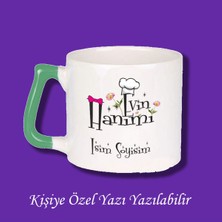 Evin Hanımı Baskılı Kişiye Özel Kupa Bardak