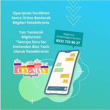 Arkadaşlara Özel Isim Yazılabilir Yılbaşı Tasarımlı Kupa Bardak