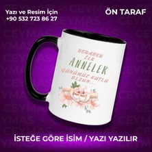 Kişiye Özel Isimli Ilk Anneler Günün Kutlu Olsun Kupa Bardak
