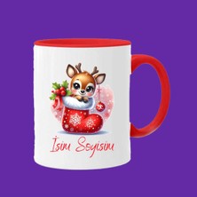 Kişiye Özel Yılbaşı Yeniyıl Tasarımlı Kişiye Özel Yeni Yıl Temalı Kupa Bardak