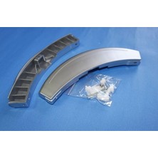 FullYedek Bosch Uyumlu Gri WFO2421TR Mandal , Çamaşır Makinesi Kapak Mandalı