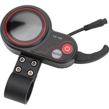 48V Tf 100 Elektrikli Scooter LCD Ekran Başparmak Gaz Kelebeği ile 6 Pin Suya Dalı Elektrikli Ekran Paneli Için M4 Için Sızdırmazlık Elektrikli Scooter (Yurt Dışından)