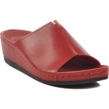 Kırmızı Anatomik Taban Kadın Terlik 15.069 Z