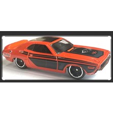Muscle Mania '71 Dodge Challenger 1/10 - 131/250 Tekli Metal Araç 1/64 Ölçek