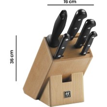 Zwilling Twin Gourmet 6 Parça Bloklu Bıçak Seti