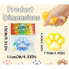 Kedi Patisi Squishy Oyuncağı Sukuşi (7,5x6,5cm)