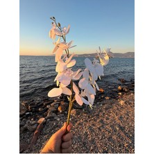 2li Islak Orkide Uzun Boy Yapay Çiçek
