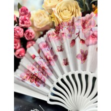 baytoptan Plastik Desenli Yelpaze