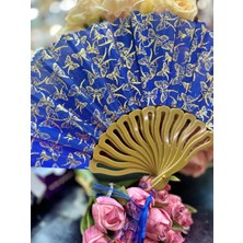 baytoptan Plastik Desenli Yelpaze