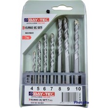 Bay-Tec 7 Parça Elmas Beton Delme Uç Seti MU1801