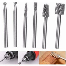 6 Parça Ahşap Tahta Oyma Delik Açma Şekillendirici Hobi Seti Gravür Için