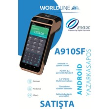 Pax A910SF Android Yazarkasapos 30 Rulo Hediye