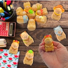 Capybara Squishy, Sukuşi, Yumuşak Sıkılabilir Oyuncak, Capybara Oyuncak (1 Adet)
