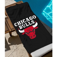 Chicago Bulls Temalı Plaj Havlusu