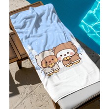 Bubu Dudu Temalı Plaj Havlusu
