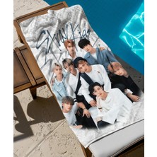Stray Kids Temalı Plaj Havlusu