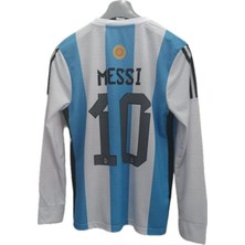Arjantin Messi Uzun Kol Yetişkin Forma