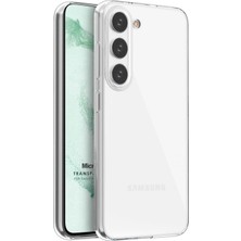 Samsung Galaxy S23 Kılıf Transparent Soft Şeffaf