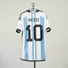 Arjantin Messi Yetişkin Kısa Kol Taraftar T-Shirt