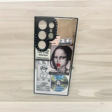 S24 Uyumlu Aynalı Desenli Kaliteli Silikon Telefon Kılıfı
