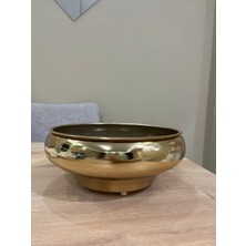 Gold Metal Dekoratif Vazo