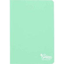 Colors A5 40 Yaprak Kareli Defter, Yeşil