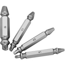 4’lü Dayanıklı Matkap Tornavida Uyumlu Hasarlı Vida Sökme Seti - FC987