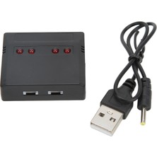 3.7V Lityum Pil Şarj Cihazı Jst Fiş 4'ü 1 Arada Pil Şarj Cihazı 4 Eksenli Uçak Modeli Için (Yurt Dışından)
