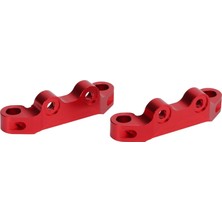 Tamiya TT02 1/10 Rc Araba Yükseltme Parçaları Için 2 Adet Rc Metal Üst Süspansiyon Kolu Montajıkırmızı (Yurt Dışından)