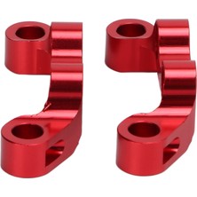 Tamiya TT02 1/10 Rc Araba Yükseltme Parçaları Için 2 Adet Rc Metal Üst Süspansiyon Kolu Montajıkırmızı (Yurt Dışından)