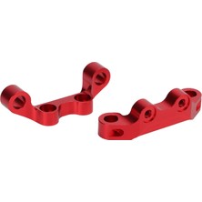 Tamiya TT02 1/10 Rc Araba Yükseltme Parçaları Için 2 Adet Rc Metal Üst Süspansiyon Kolu Montajıkırmızı (Yurt Dışından)