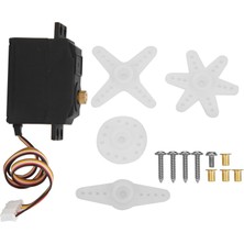 Metal Gear Servo Yedek Yükseltme Aksesuarı Wltoys 12428 12423 Rc Araba Modeli Için Uygun (Yurt Dışından)